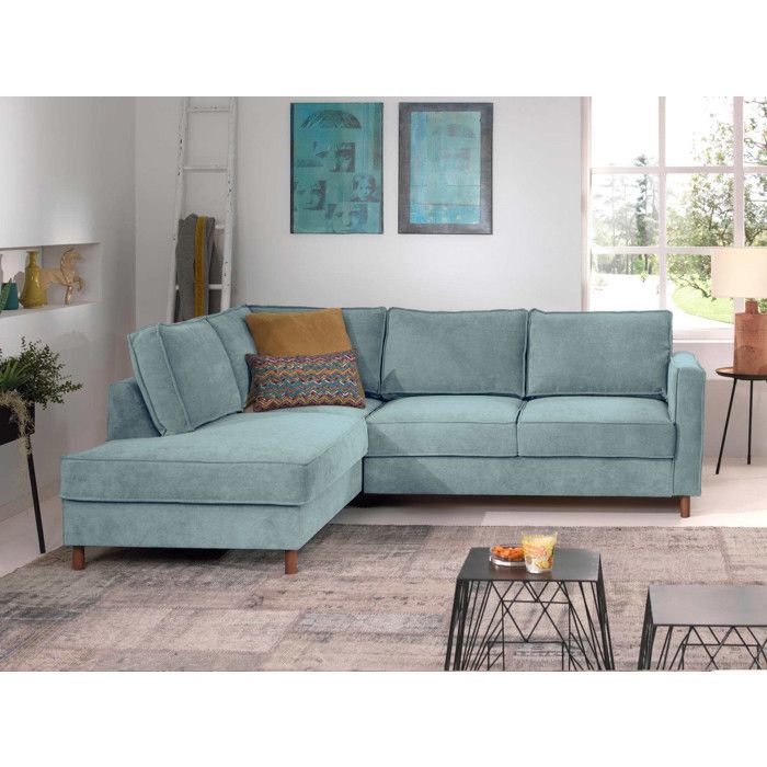 Produit similaire: Jake - Canapé convertible 5 places velours blanc