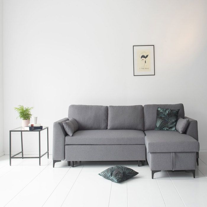 Produit similaire: Canapé d'angle convertible LOGAN 3 places gris - HAPPY GARDEN - Classique - Intemporel - Réversible