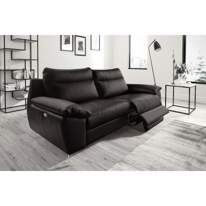 Produit similaire: Perini - Canapé 3 places cuir noir