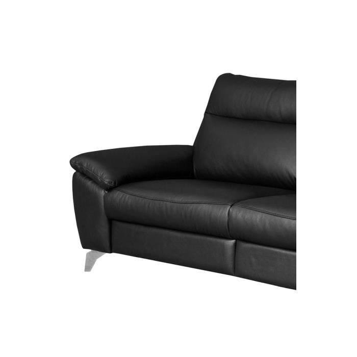 Perini - Canapé 2 places cuir - Vue supplémentaire 2