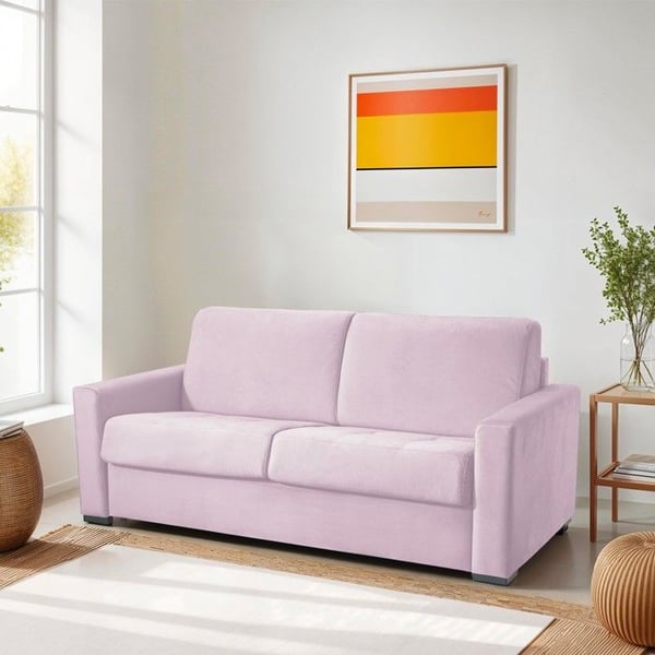 Canapé Paloma 3PL Rose pâle