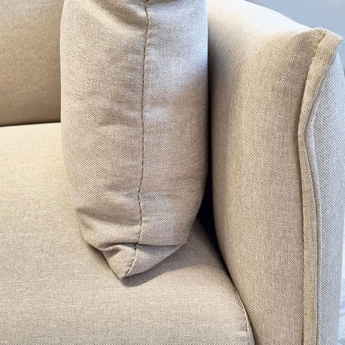 Canapé scandinave 3 places beige - Ivar - Vue supplémentaire 3