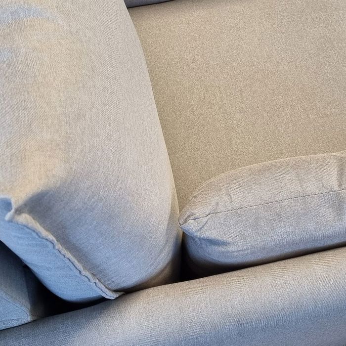 Canapé scandinave 2 places beige - Ivar - Vue supplémentaire 2
