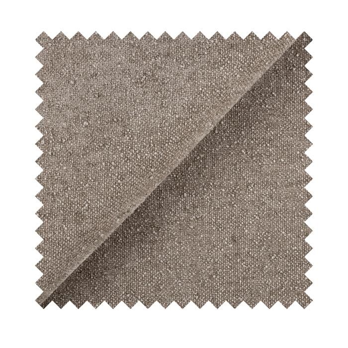 Carnos - Canapé convertible 3 places chenille marron - Vue supplémentaire 3