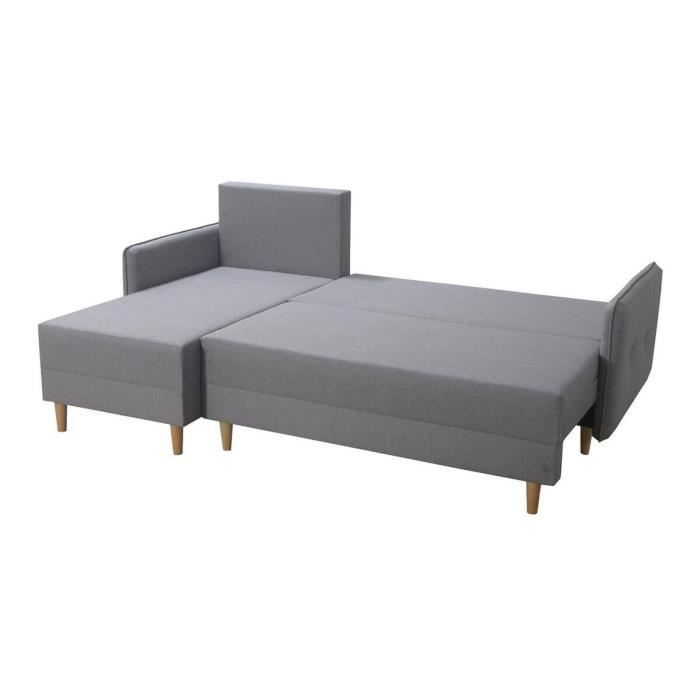 Canapé d'angle de style scandinave - Canapé d'angle Muncie 101 319252 - Lux 05 - 222x93x145cm - Vue supplémentaire 2