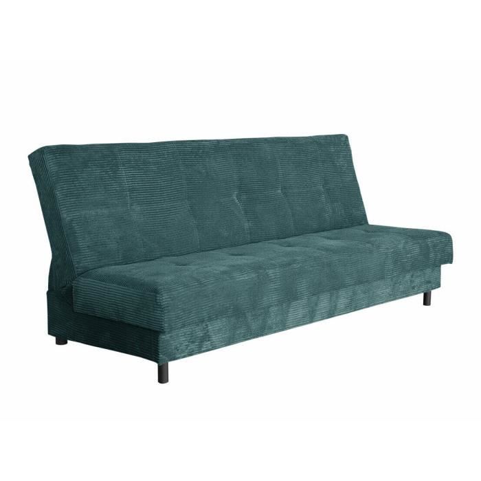 Canapé-lit Columbus 184 - Poso 125 - 195x90x85cm - Bleu - Vue supplémentaire 1