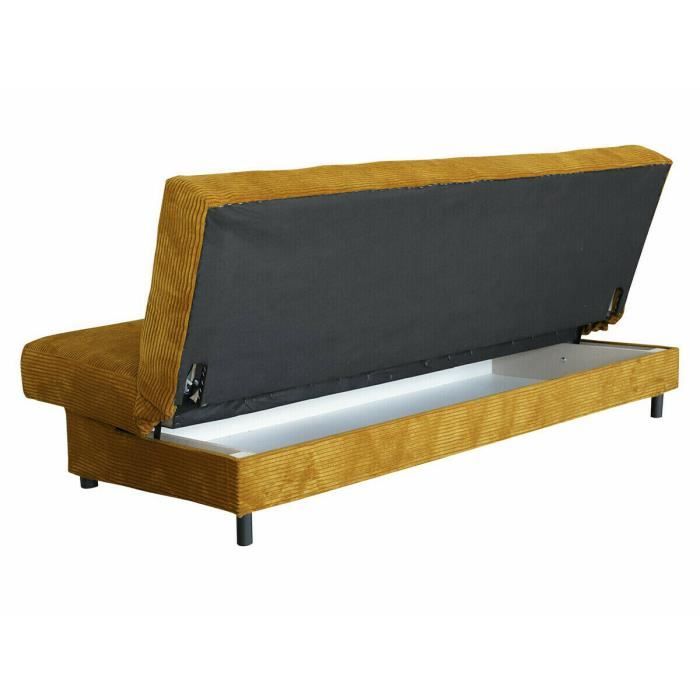 Canapé-lit Columbus 184 - Poso 125 - 195x90x85cm - Bleu - Vue supplémentaire 3