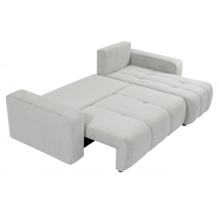 Canapé d'angle convertible LARIA en tissu anti tâche hydrophobe doux au toucher - Vue supplémentaire 1