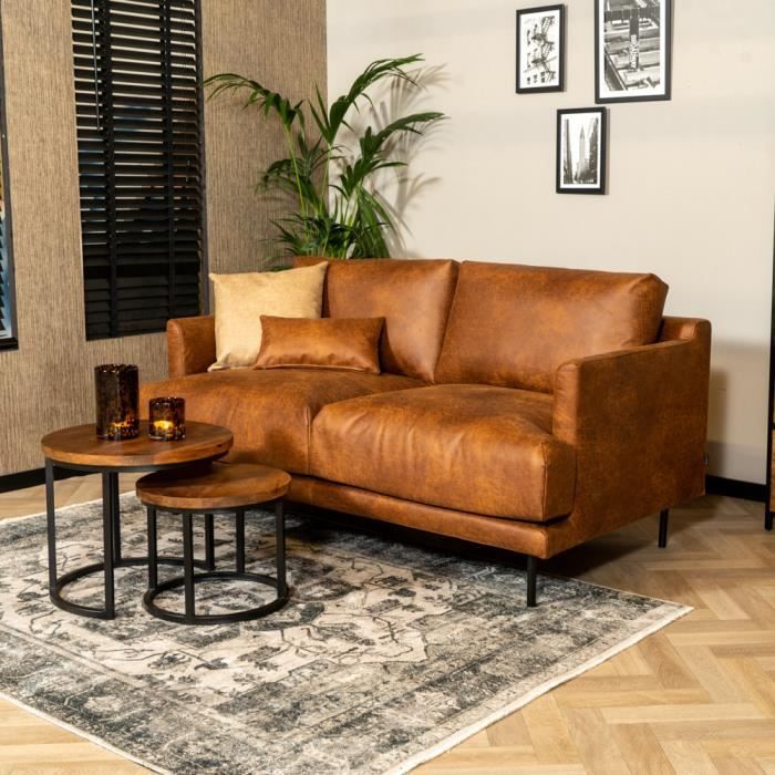 Produit similaire: Livin24  Canapé en cuir Denver 2,5 places cognac