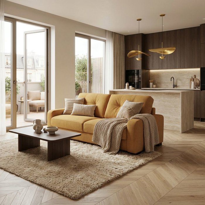 Canapé convertible SOA, Dunlopillo