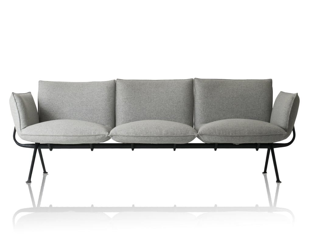Officina - Canapé tissu gris - Vue supplémentaire 1