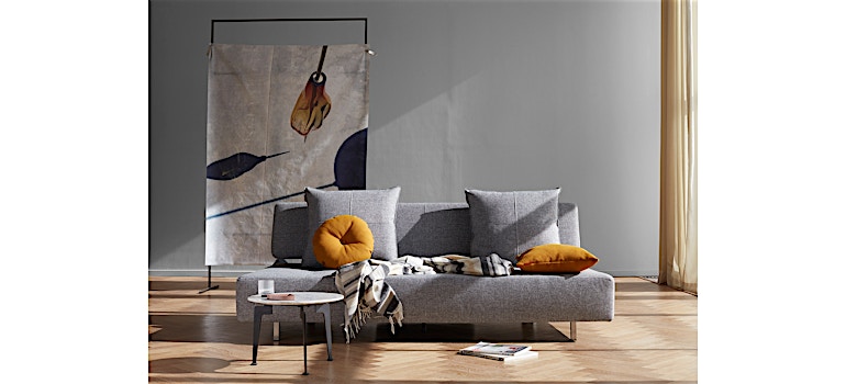 Produit similaire: Long Horn - Canapé convertible tissu gris