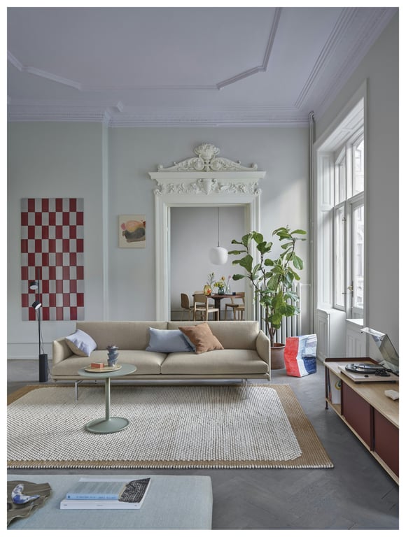 Produit similaire: Outline - Canapé 3 places tissu gris (aluminium poli)