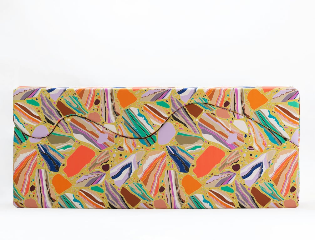 Superonda Terrazzo - Canapé multicolore - Vue supplémentaire 3