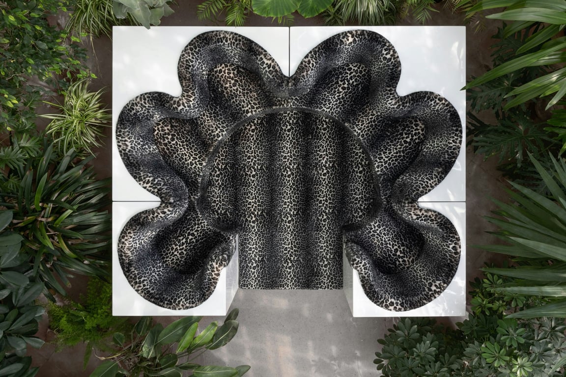 Safari - Canapé tissu noir - Vue supplémentaire 3