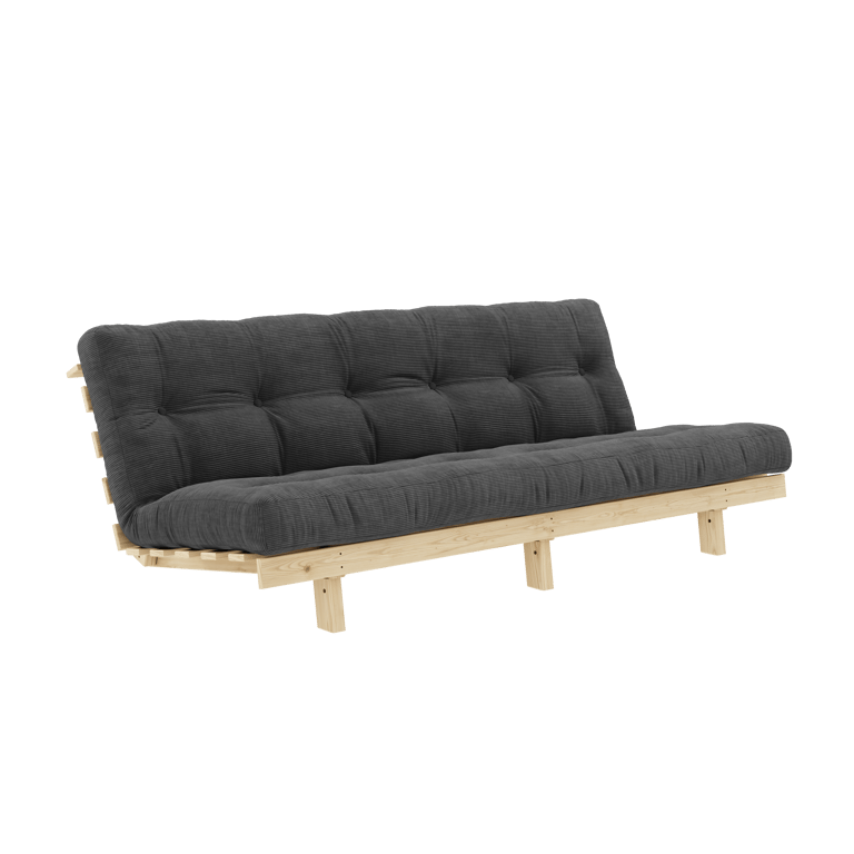 Lean - Canapé convertible tissu gris - Vue supplémentaire 1