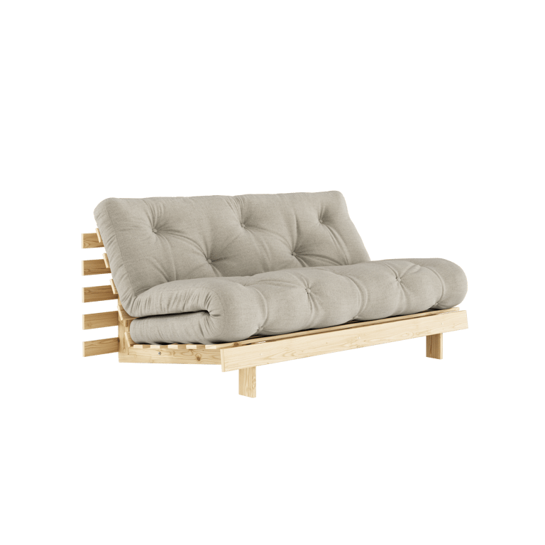 Roots 160 - Canapé convertible tissu beige - Vue supplémentaire 1