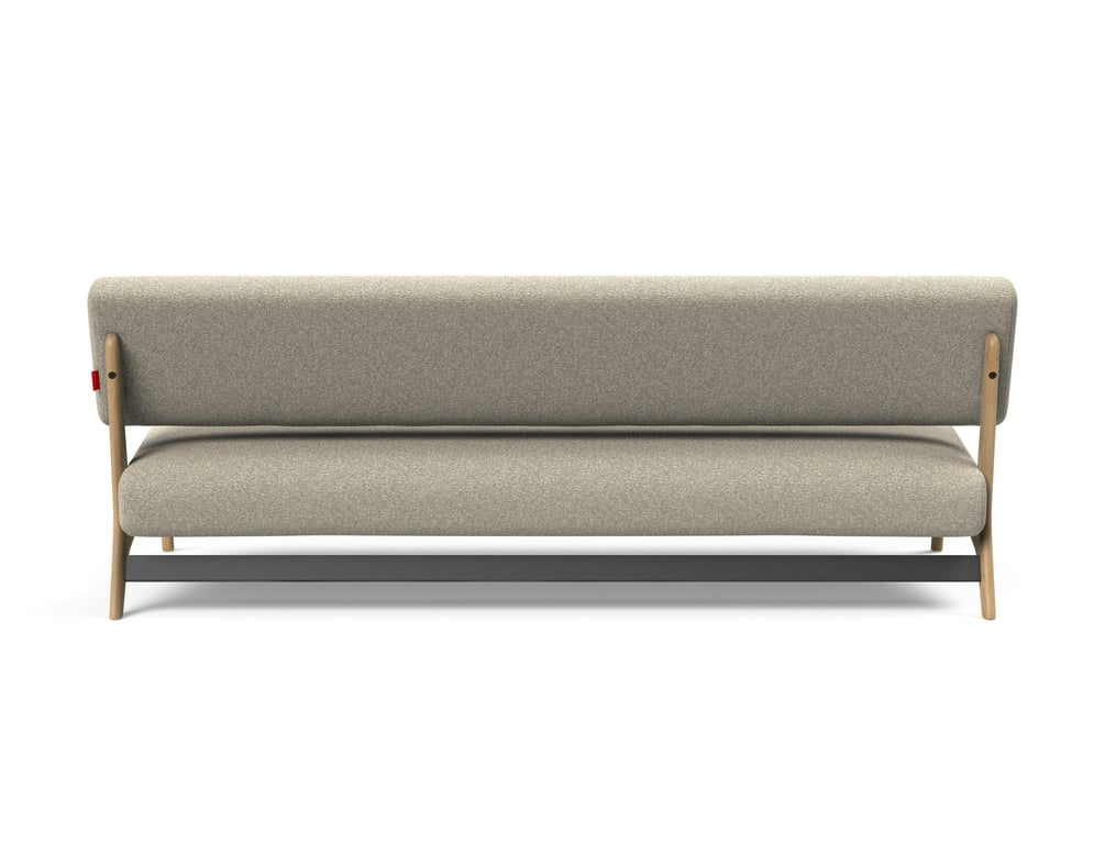Nolis - Canapé convertible 2 places tissu beige - Vue supplémentaire 3