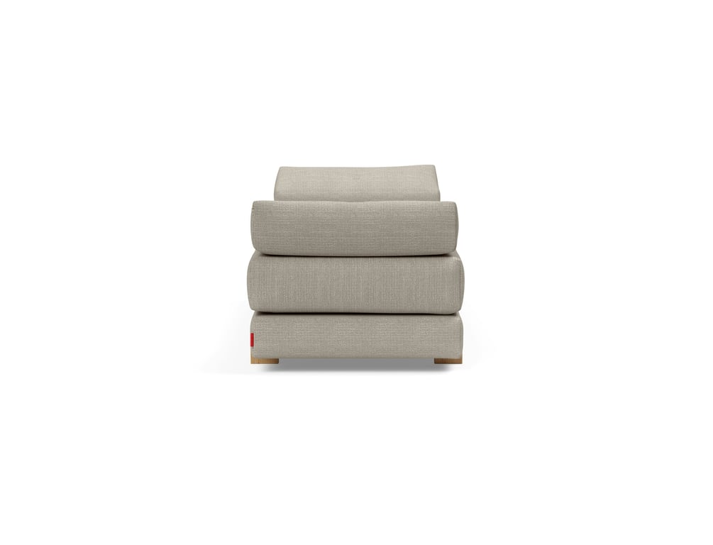 Sigmund - Canapé convertible 3 places tissu beige - Vue supplémentaire 2