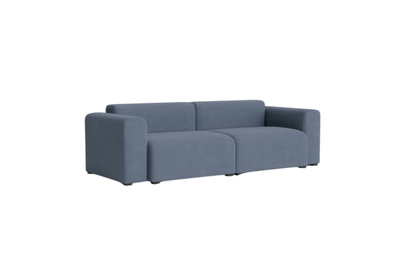 Mags - Canapé 2.5 places tissu gris
