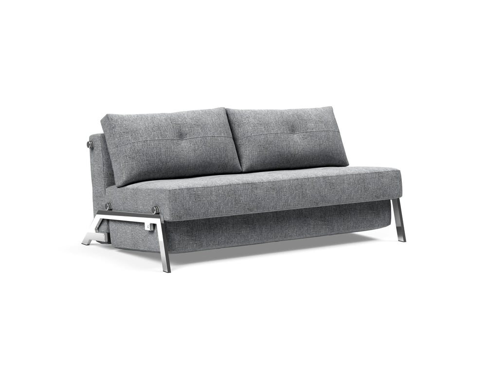 Cubed 160 - Canapé convertible 2 places tissu gris - Vue supplémentaire 1