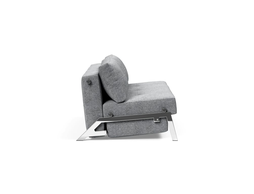 Cubed 160 - Canapé convertible 2 places tissu gris - Vue supplémentaire 2
