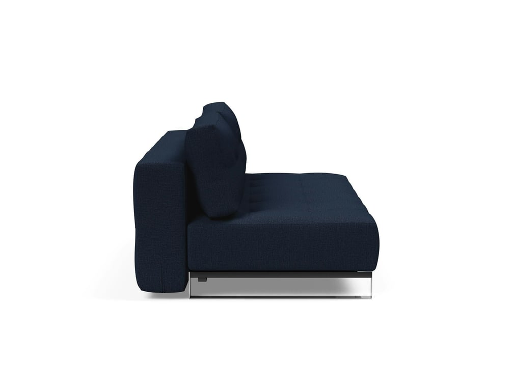 Supremax Deluxe Excess - Canapé convertible 3 places tissu bleu - Vue supplémentaire 2