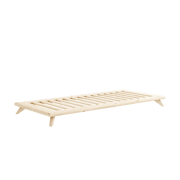 Senza - Canapé méridienne tissu blanc - Vue supplémentaire 3