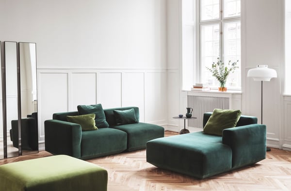 Develius Ev1-Ev7 - canapé modulable tissu personnalisable