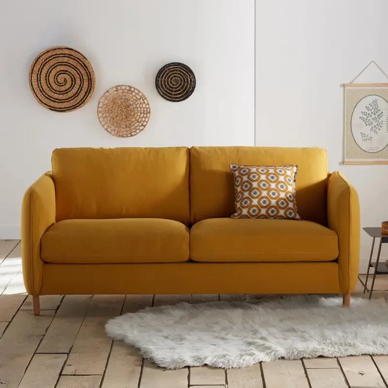Produit similaire: Lomeo - canapé convertible velours jaune