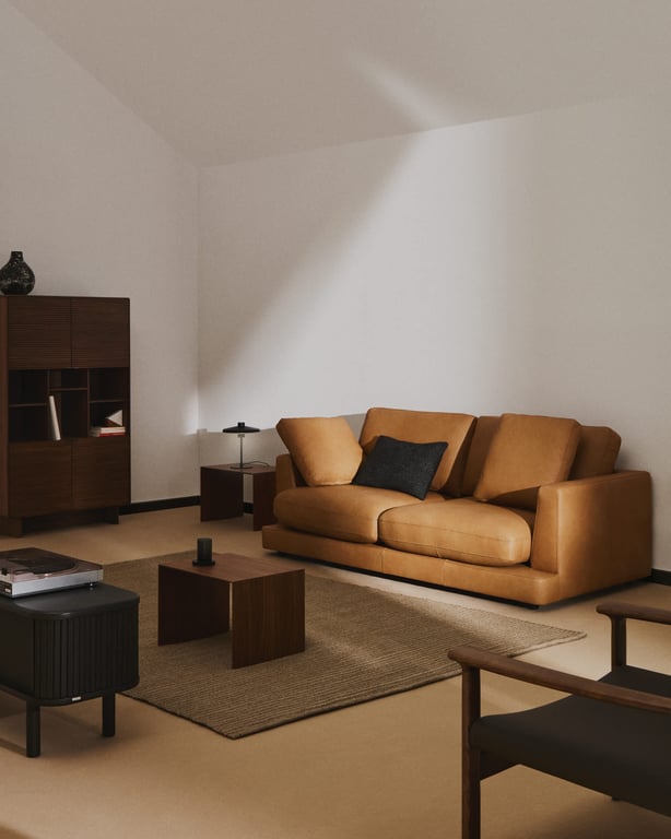Produit similaire: Gala - Canapé 3 places en cuir marron