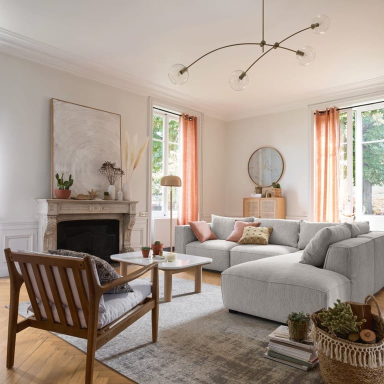 Produit similaire: Canapé Falkor modulable tissu gris