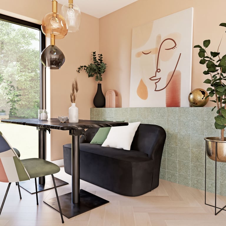 Produit similaire: Blackhill Business - Banquette professionnelle 2/3 places en velours noir