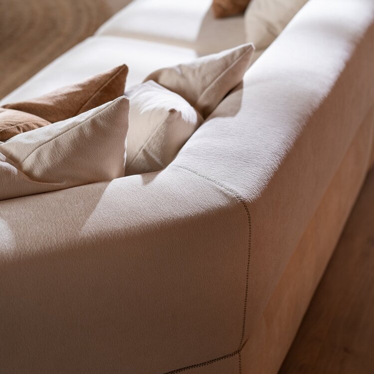 Canapé July blanc cassé - Livin24 - 4 places - Vue supplémentaire 3