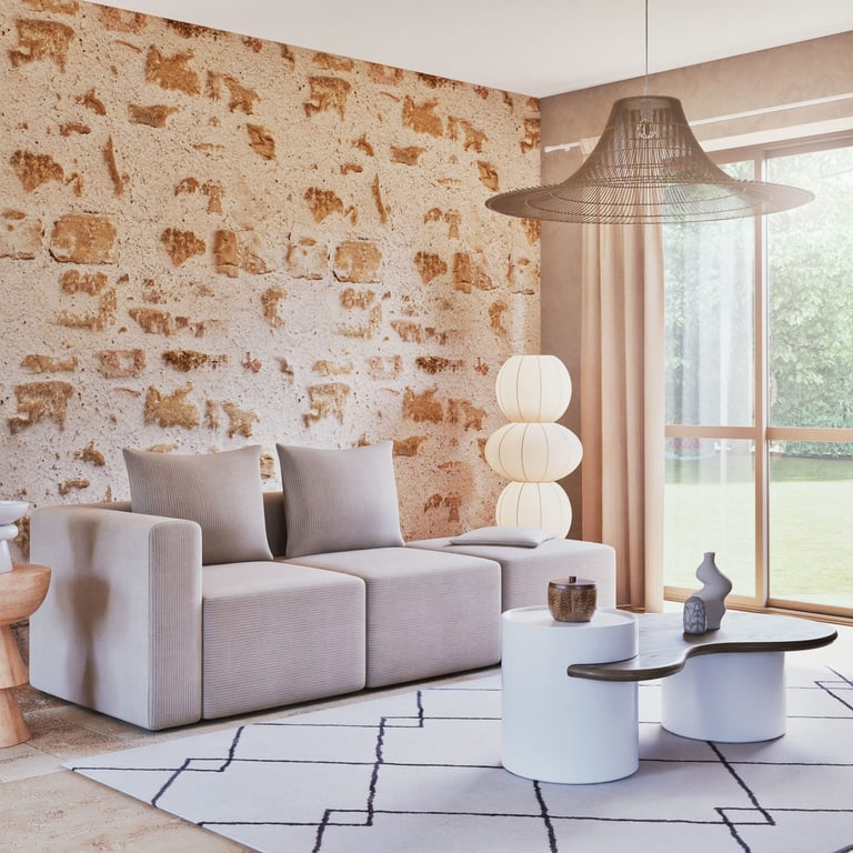 Produit similaire: jill - Canapé velours côtelé Beige