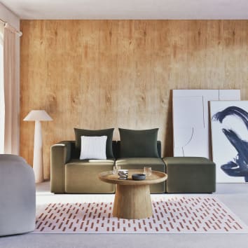 Produit similaire: Canapé Jill 3 places velours côtelé vert