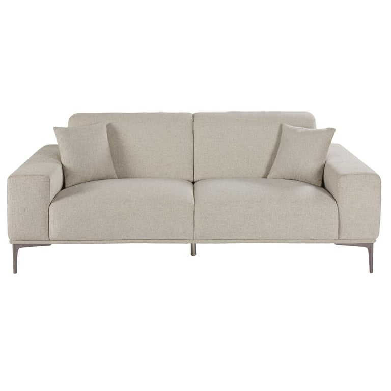 Canapé Tokyo 3 places tissu gris - Vue supplémentaire 1