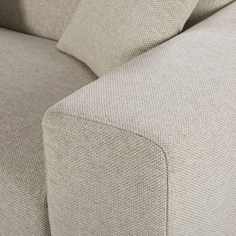 Canapé Tokyo 3 places tissu gris - Vue supplémentaire 3