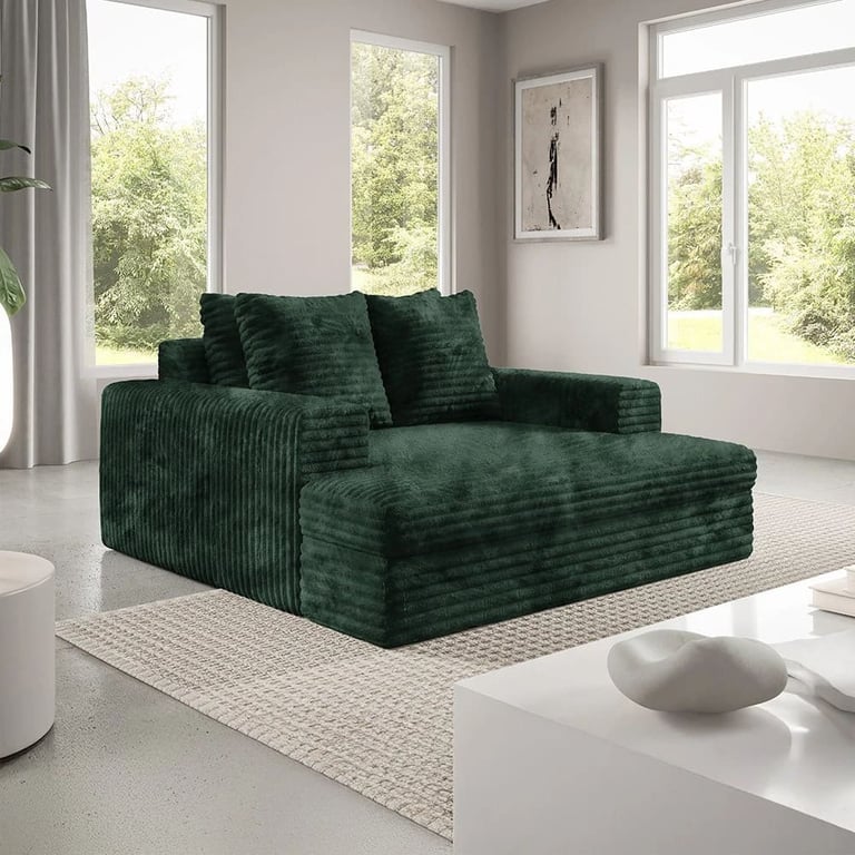 Produit similaire: Canapé Camelias 2 places velours côtelé vert