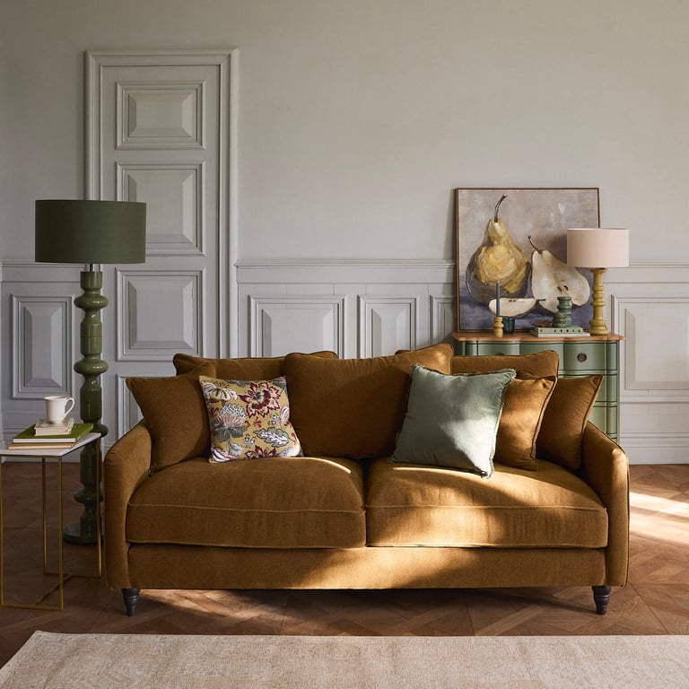 Produit similaire: Canapé Auguste 3 places tissu bronze