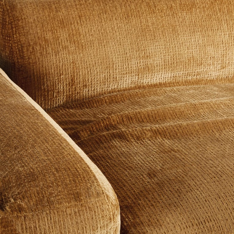 Apache - Canapé jaune moutarde - Vue supplémentaire 2