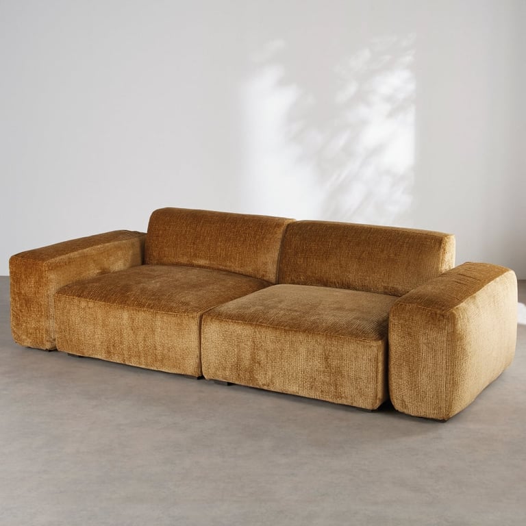 Apache - Canapé jaune moutarde - Vue supplémentaire 3