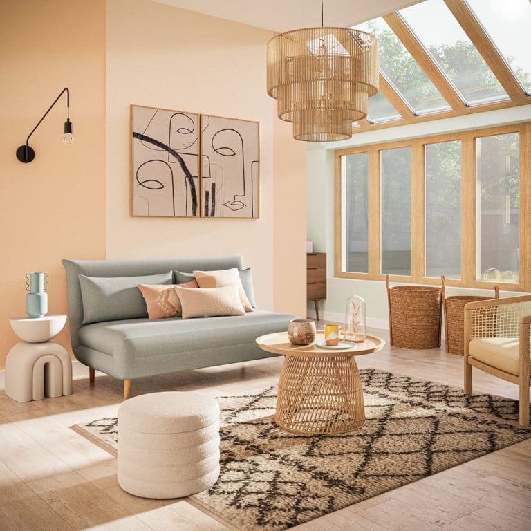 Produit similaire: Banquette Nio - convertible 2 places vert d'eau