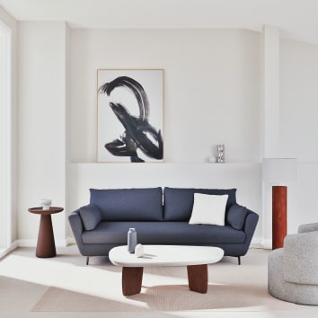 Produit similaire: Prague - Canapé bouclette Bleu