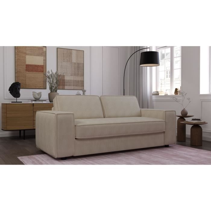 Produit similaire: Canapé Paola - convertible express en velours côtelé