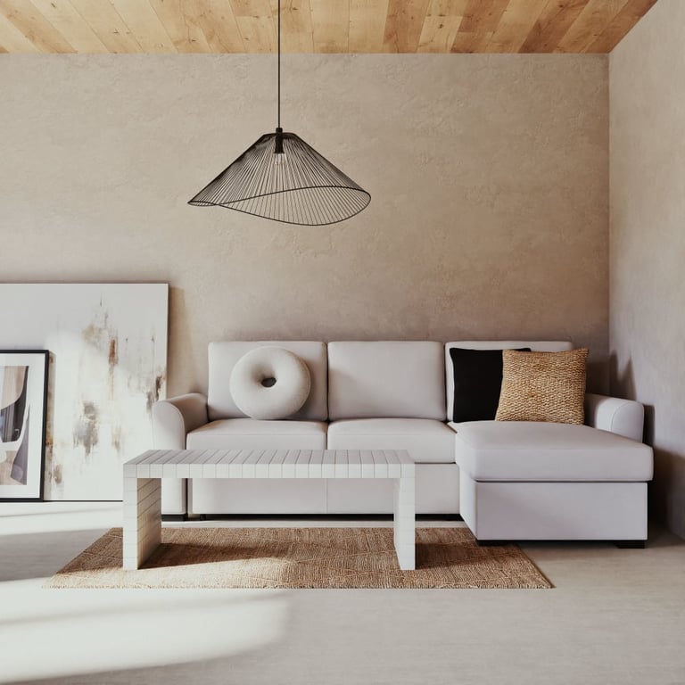 Produit similaire: Canapé d'angle convertible 3/4 places gris clair Moêtreal