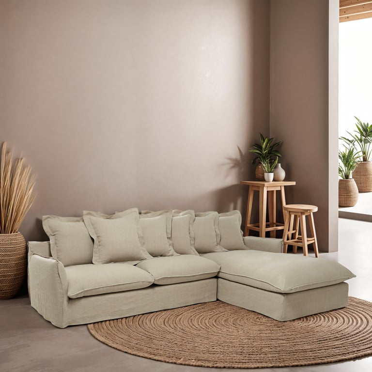 Produit similaire: barcelone - Canapé convertible Beige