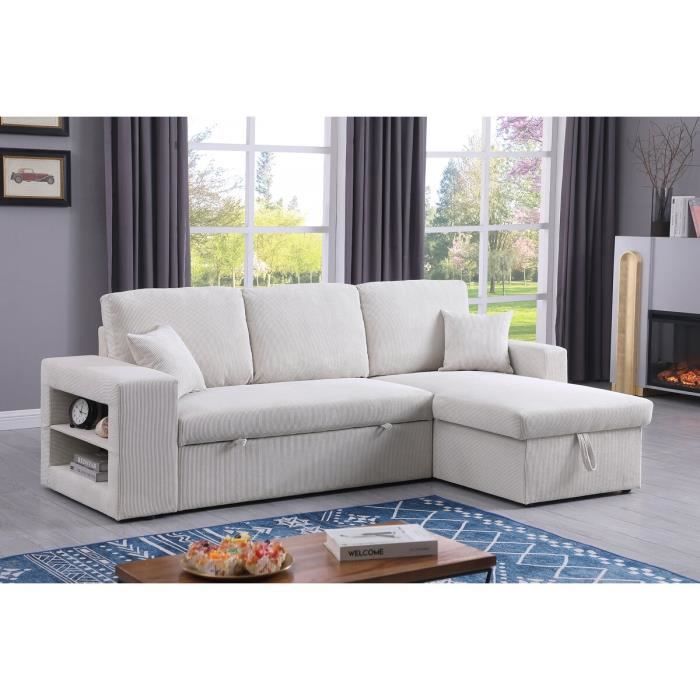 Produit similaire: Canapé Axel - velours côtelé 3 places Beige