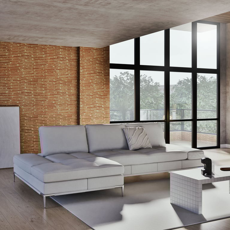 Produit similaire: Geller - Canapé d'angle gauche 4/5 places blanc