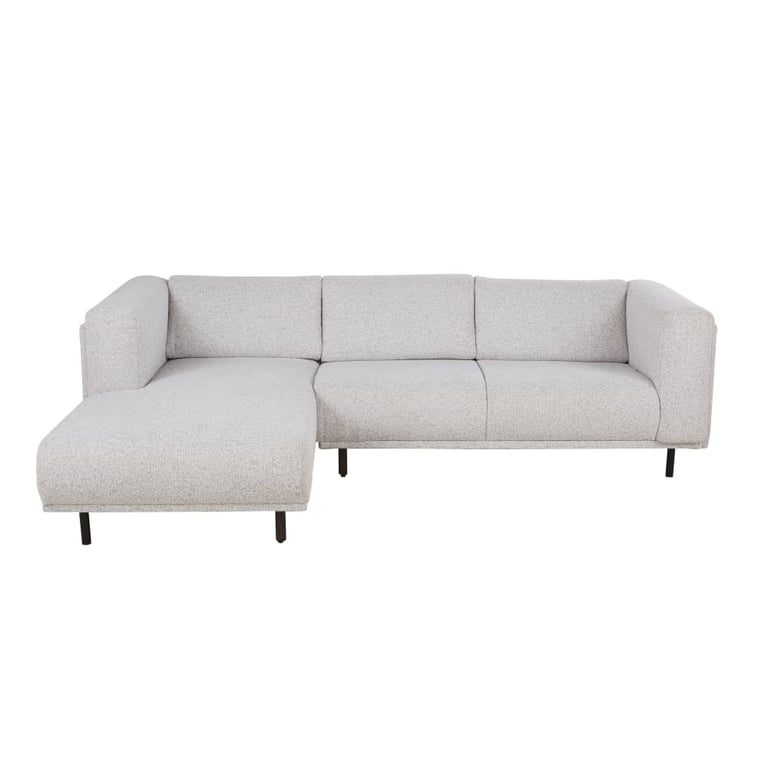 Canapé Nemo 5 places tissu gris - Vue supplémentaire 3
